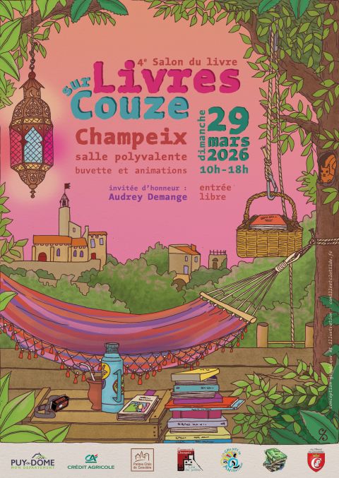 Affiche 4e Salon du Livre Livres sur Couze