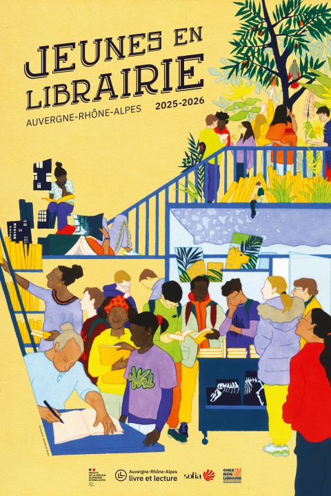 Affiche Jeune en librairies 2025-2026