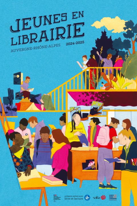 Affiche Jeune en librairies 2024-2025