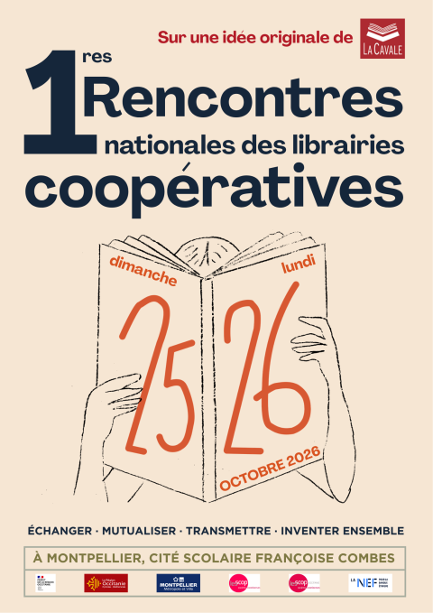 Affiche Rencontres nationales des librairies coopératives