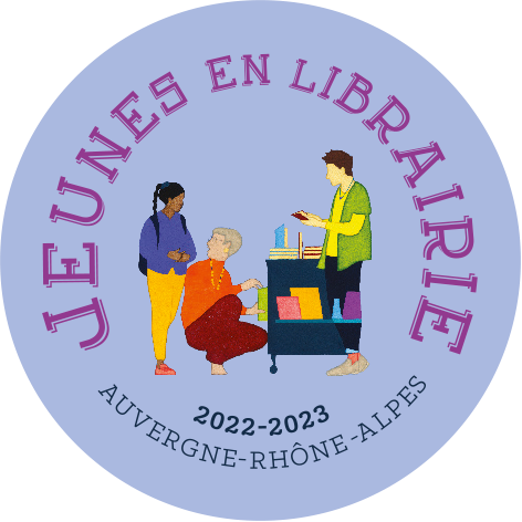 Jeune en librairie Auvergne Rhône-Alpes 2022-2023
