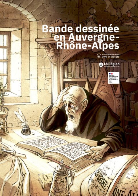 Couverture du Livret Bande dessinée en Auvergne-Rhône-Alpes 2026