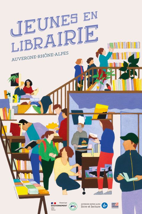 Affiche Jeune en librairies 2021-2022